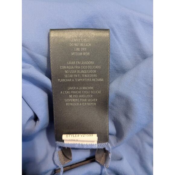 Women’s Vince Camuto swim one piece swimsuit size 8 Blue Side Tie - Picture 5 of 5